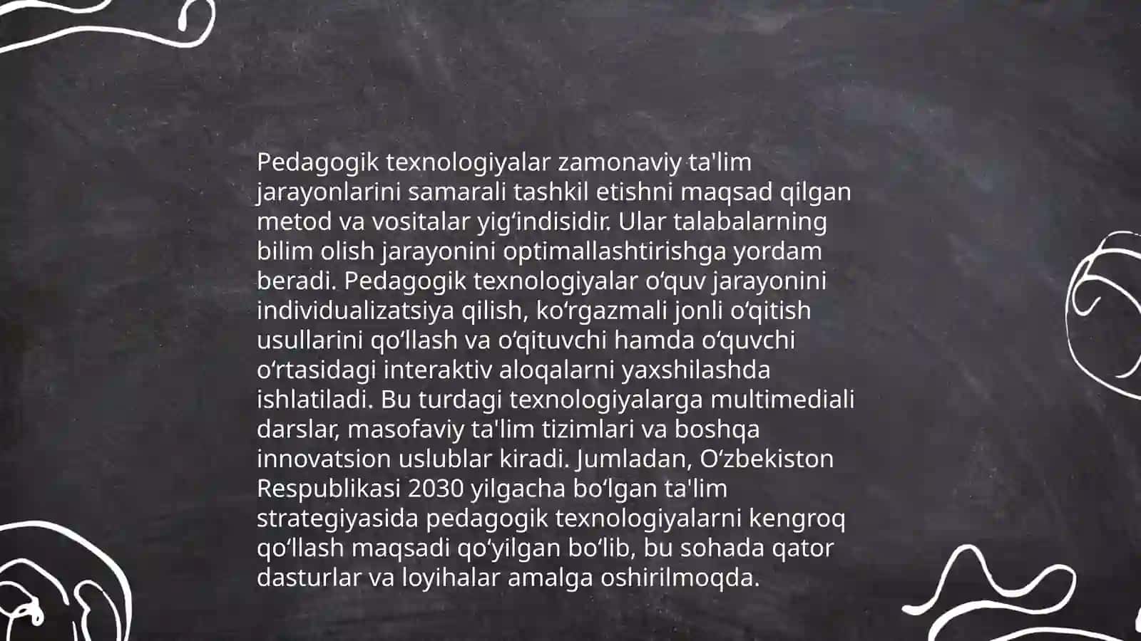 Ta'lim jarayonining samaradorligi 4