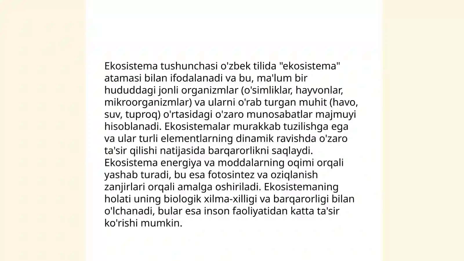 Organizm va muhit 4