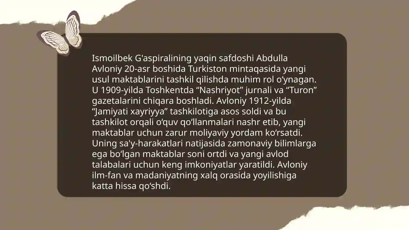 Abdulla Avloniyning pedagogik faoliyati 4