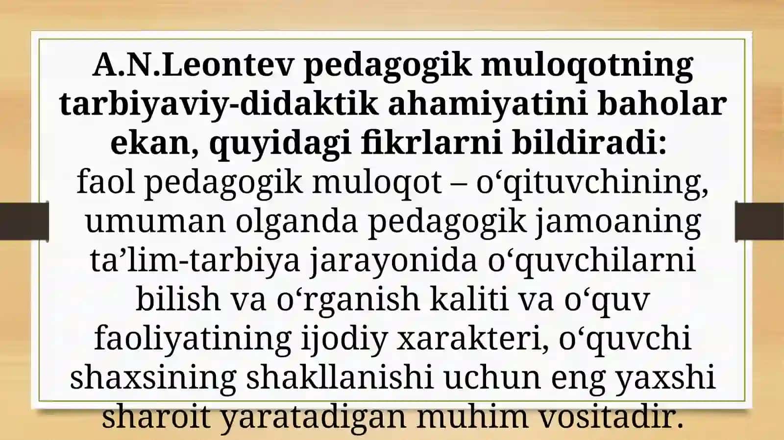 PEDAGOG SHAXSIY VA QO'YILADIGAN TALABLAR 4