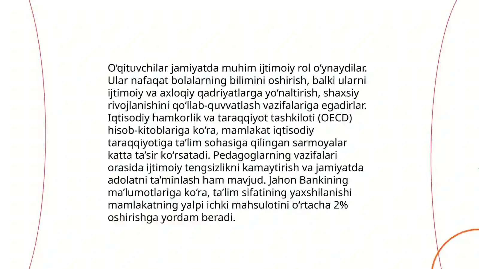 Pedagogik kasbning jamiyatdagi oʻrni 4