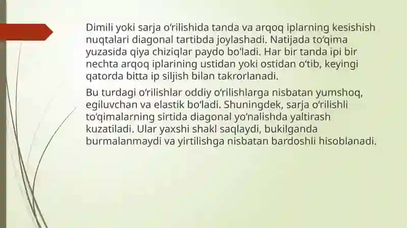 To‘qimalar tahlili 4