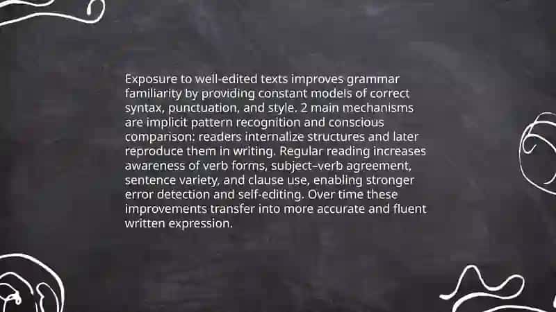 How reading habits improve writing proficiency 4