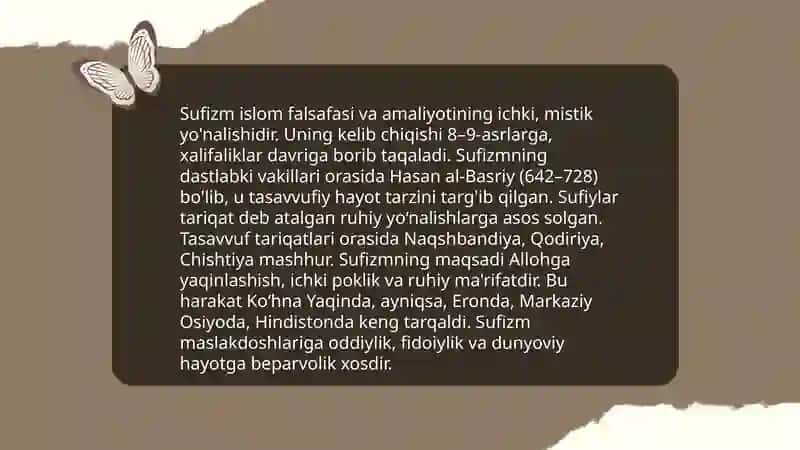 Tasavvuf falsafasi 4