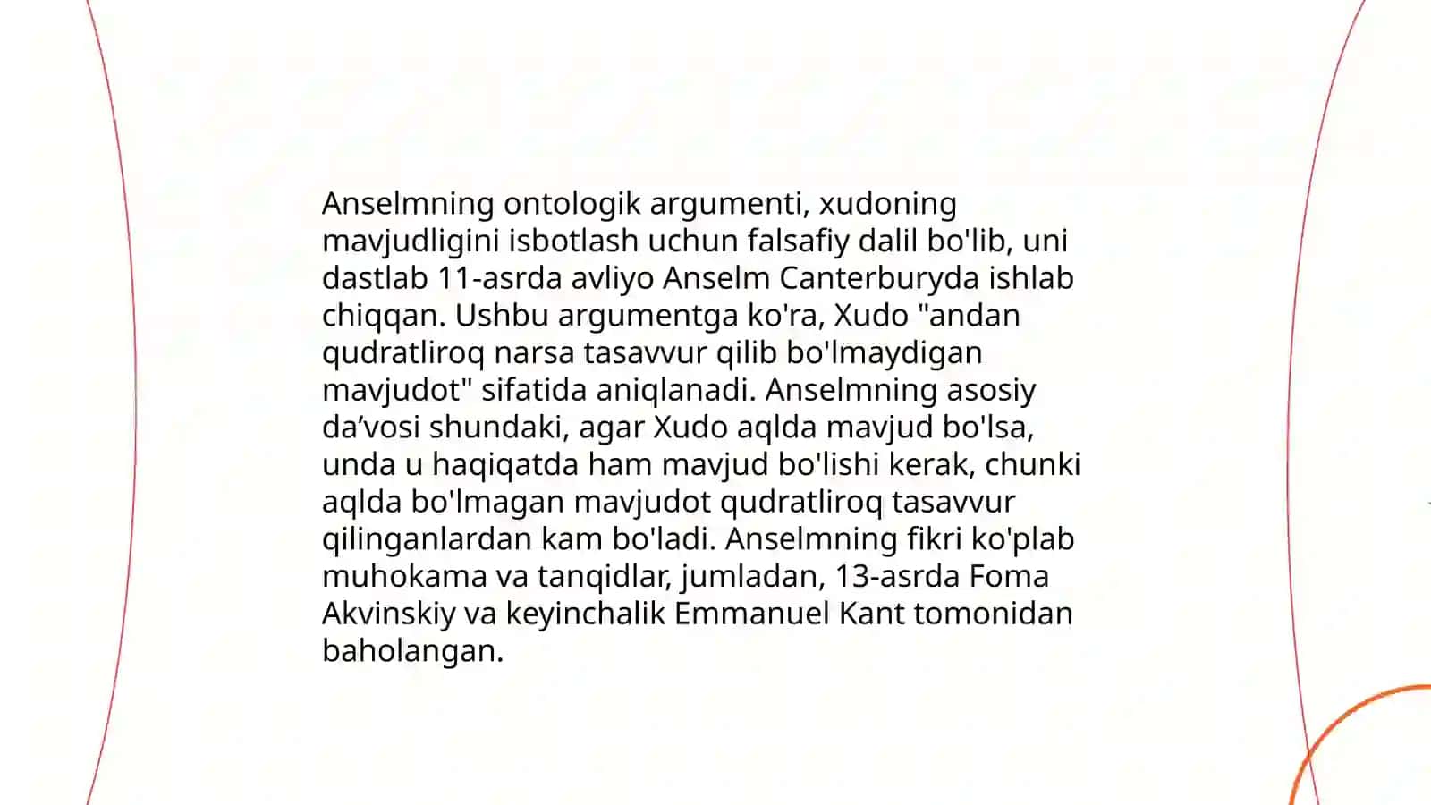 Gʻarb oʻrta asr falsafasi 4