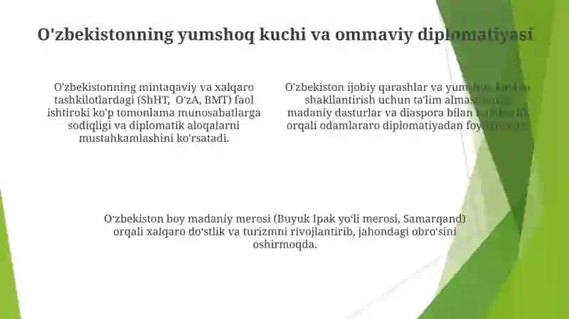 O'zbekiston va Jahon hamjamiyati 4