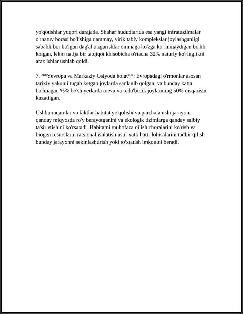 TURLAR YUQOLISHINING SABABLARI VA OQIBATLARI 4