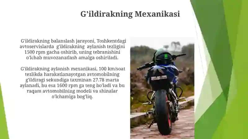 G'ildirak Aylanishi 4