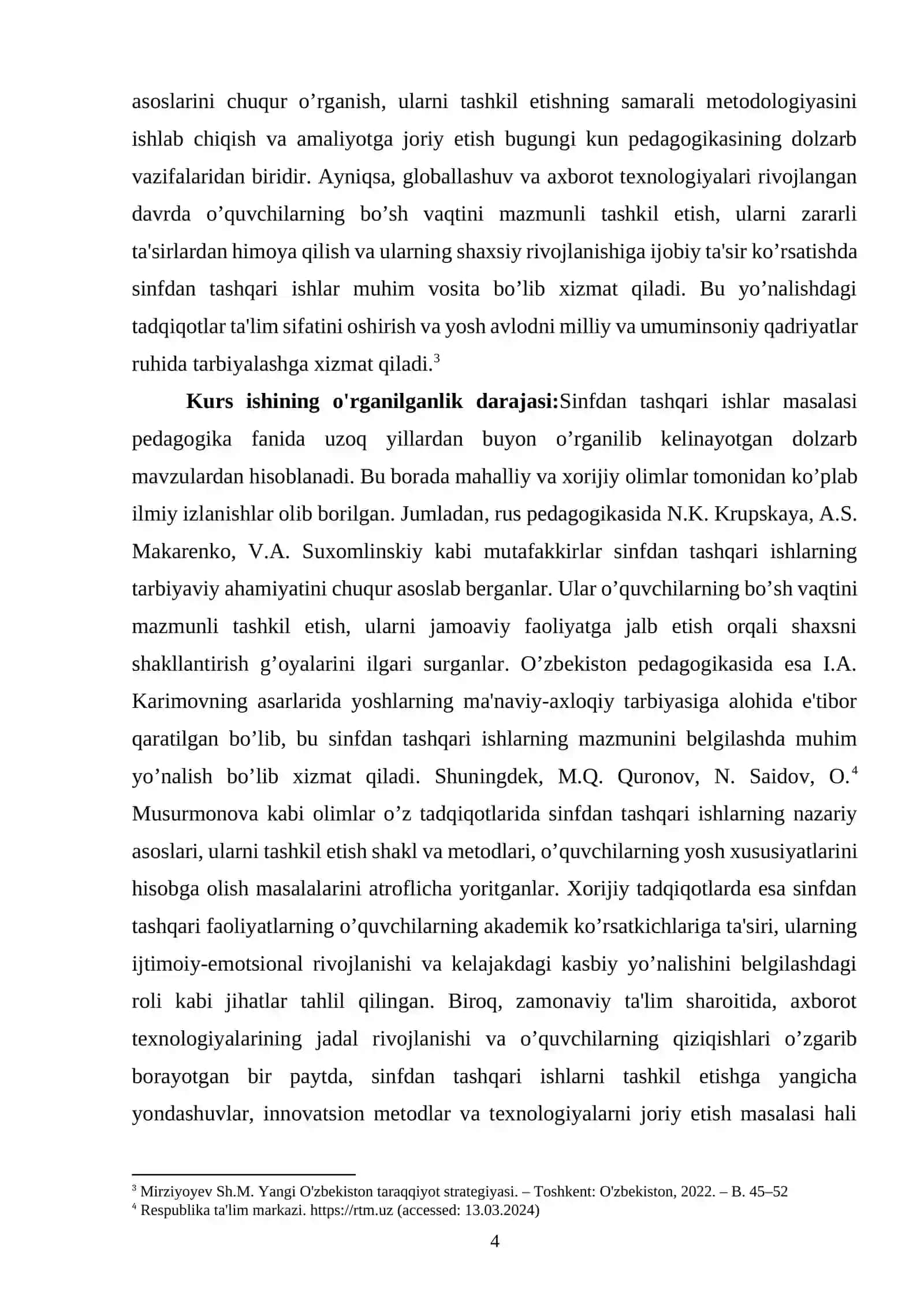 SINFDAN TASHQARI ISHLARNI TASHKIL ETISH METODIKASI 4