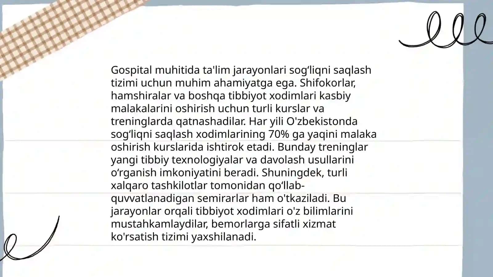 Gospital pedagogikasining mohiyati 4