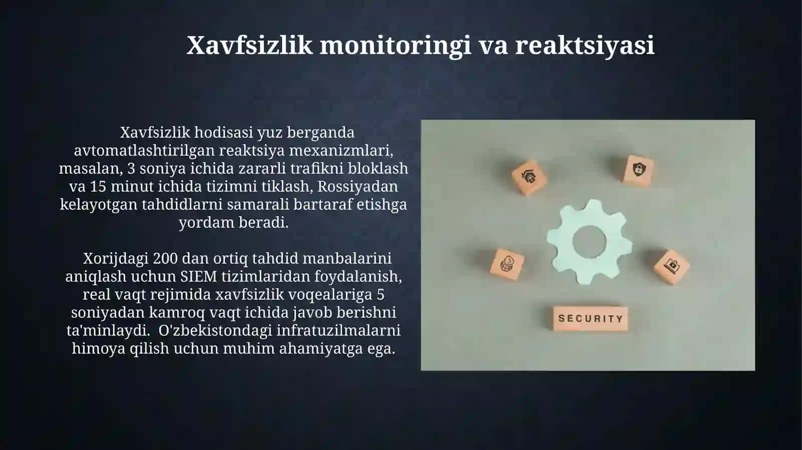 Axborot xavfsizligini boshqarish tizimlari 4
