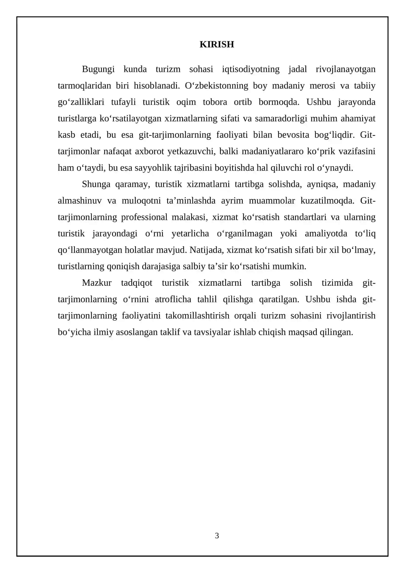 Turistik xizmatlarni tartibga solishda git-tarjimonning oʻrn 4