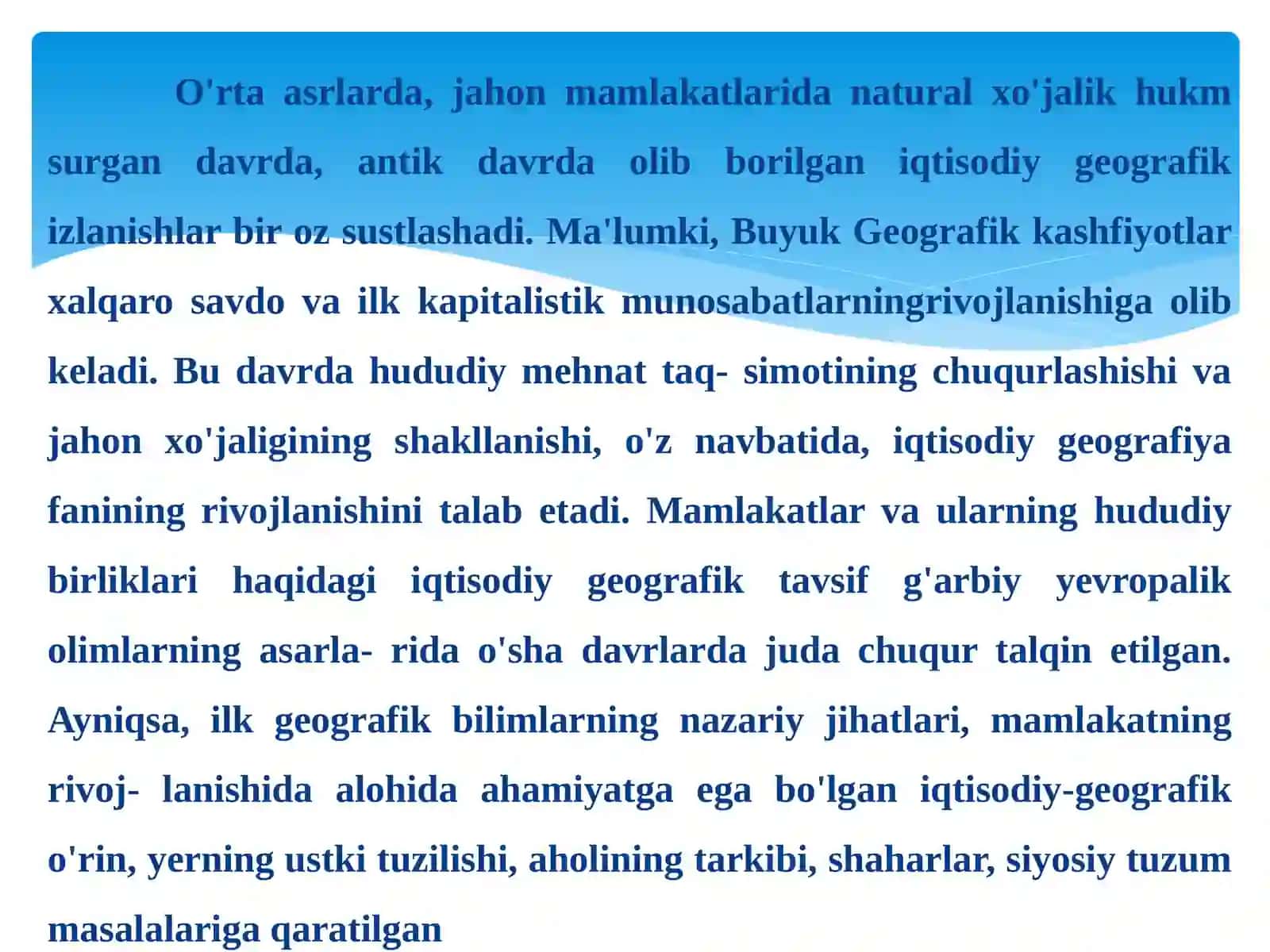 Iqtisodiygeografiyafanining vujudgakelishi 4