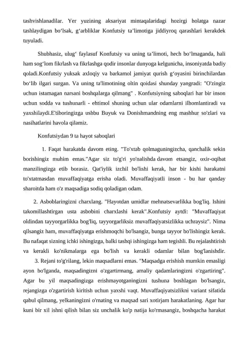 Konfutsiylik Talimotida Ijtimoixiy-Axloqiy Masalalari 4