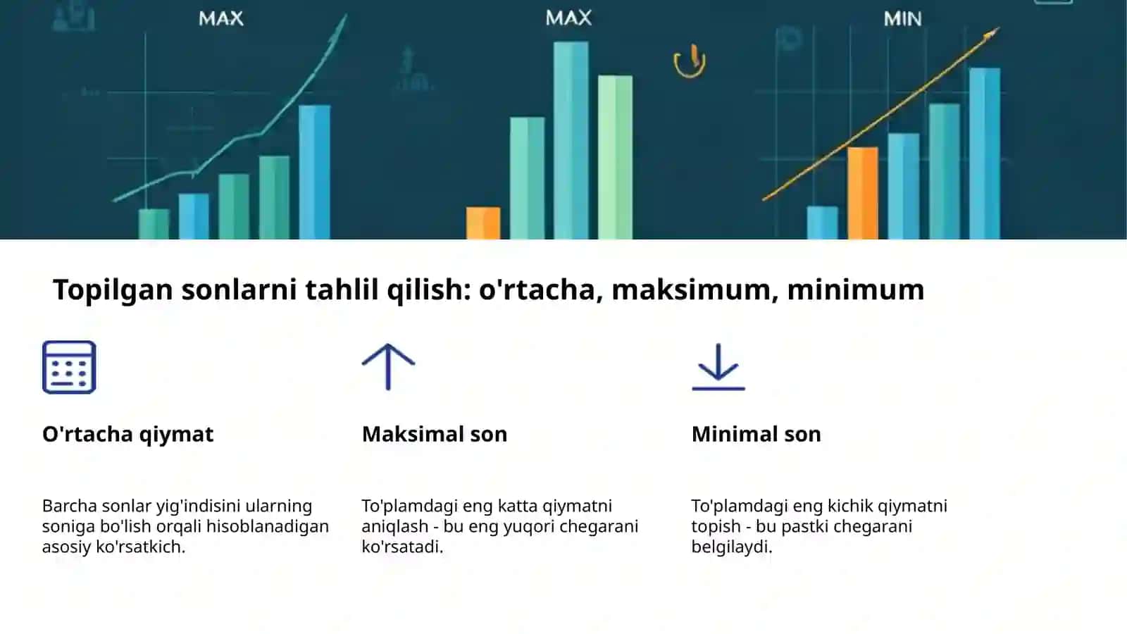 Matndan sonlarni topish va tahlil qilish 4