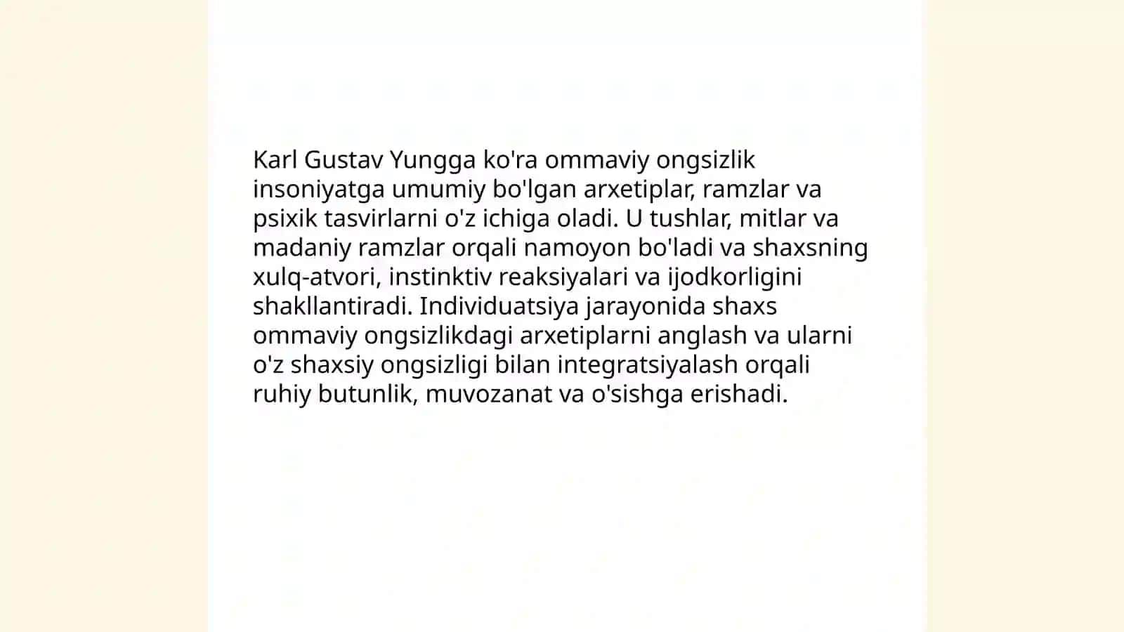 K.Yung bo‘yicha shaxs rivojlanishi 4