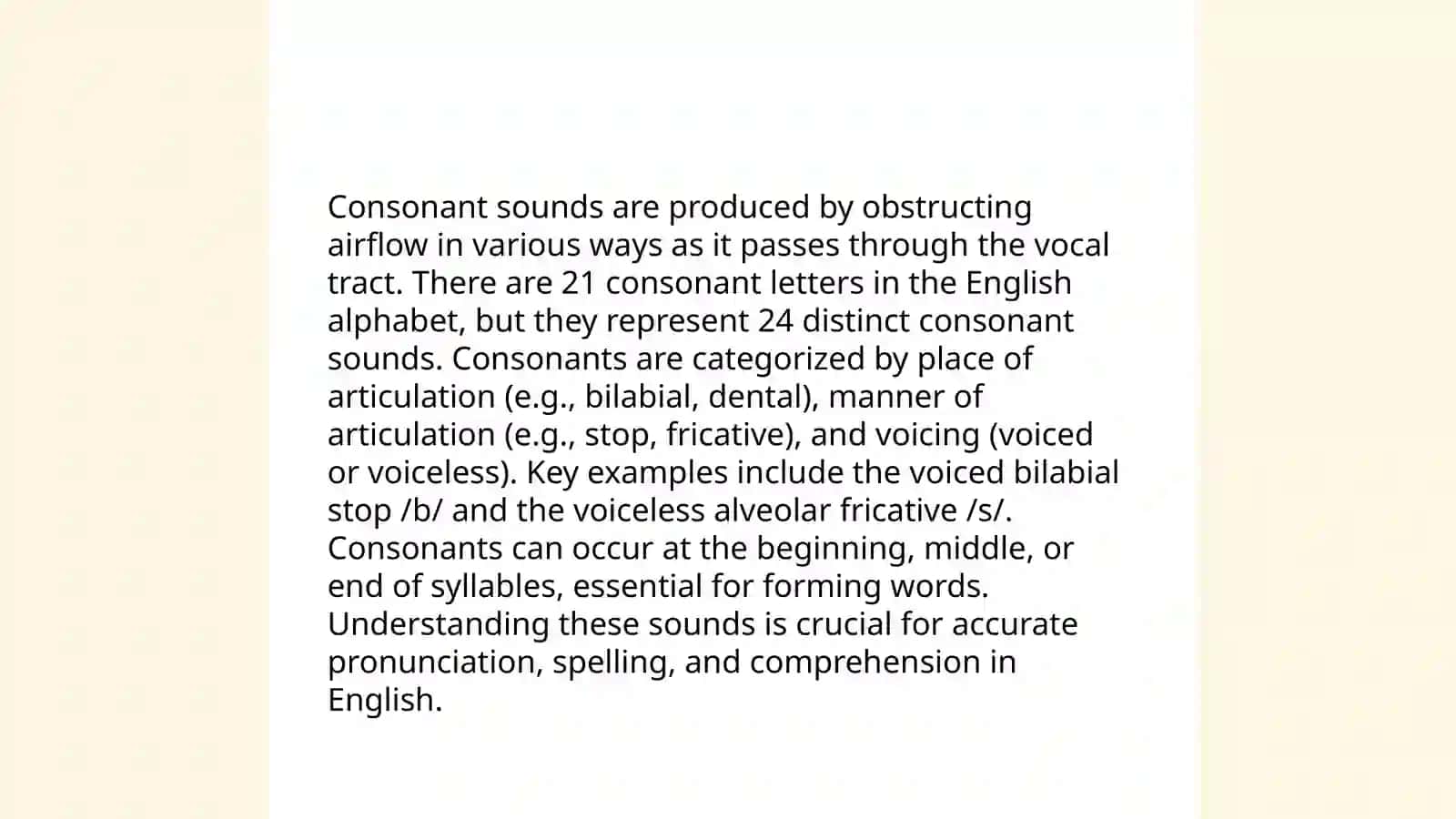 Classification of Speech Sounds by Saburov Arslonbek 4