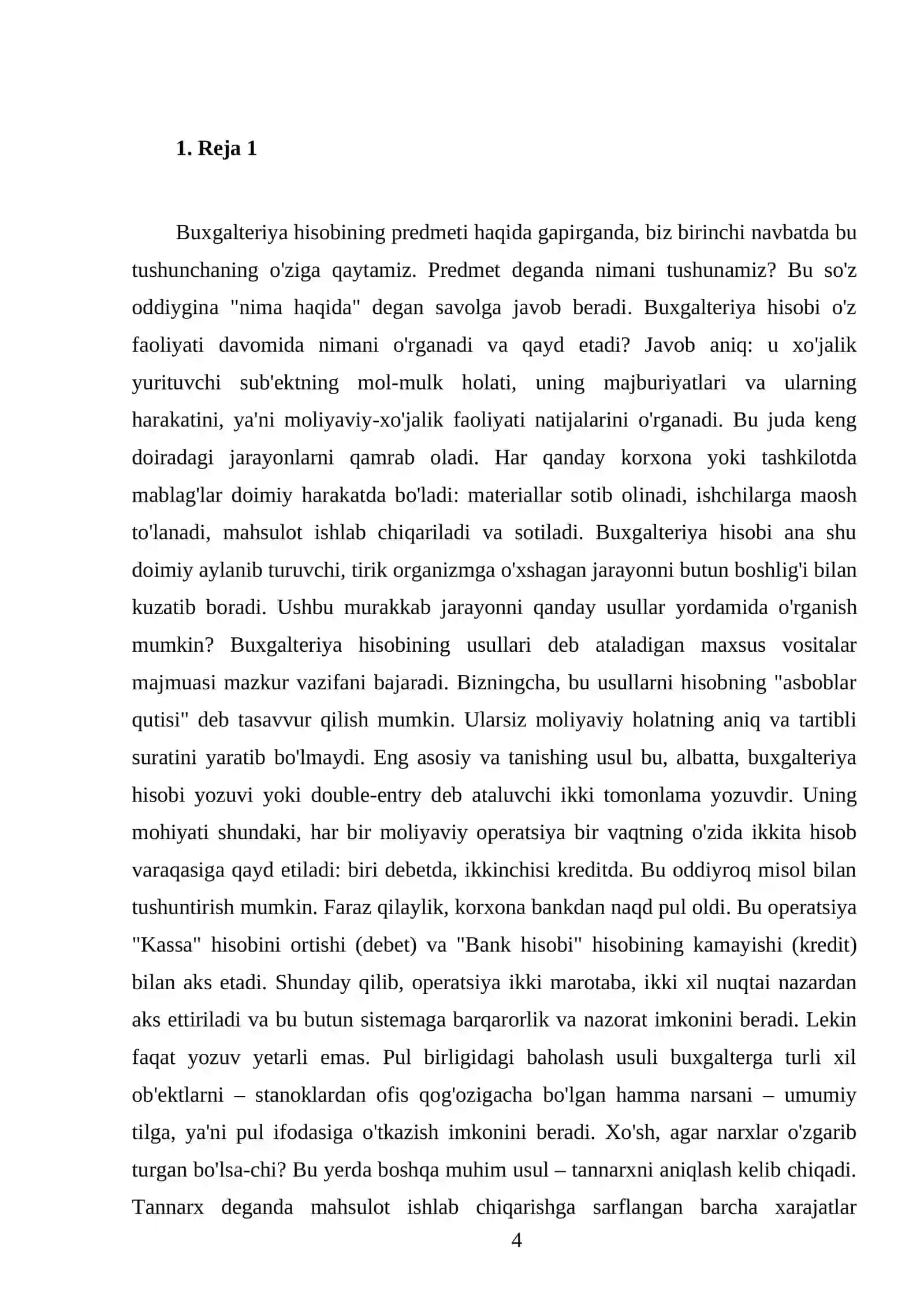 Buxgalteriya hisobining predmeti va usullari 4