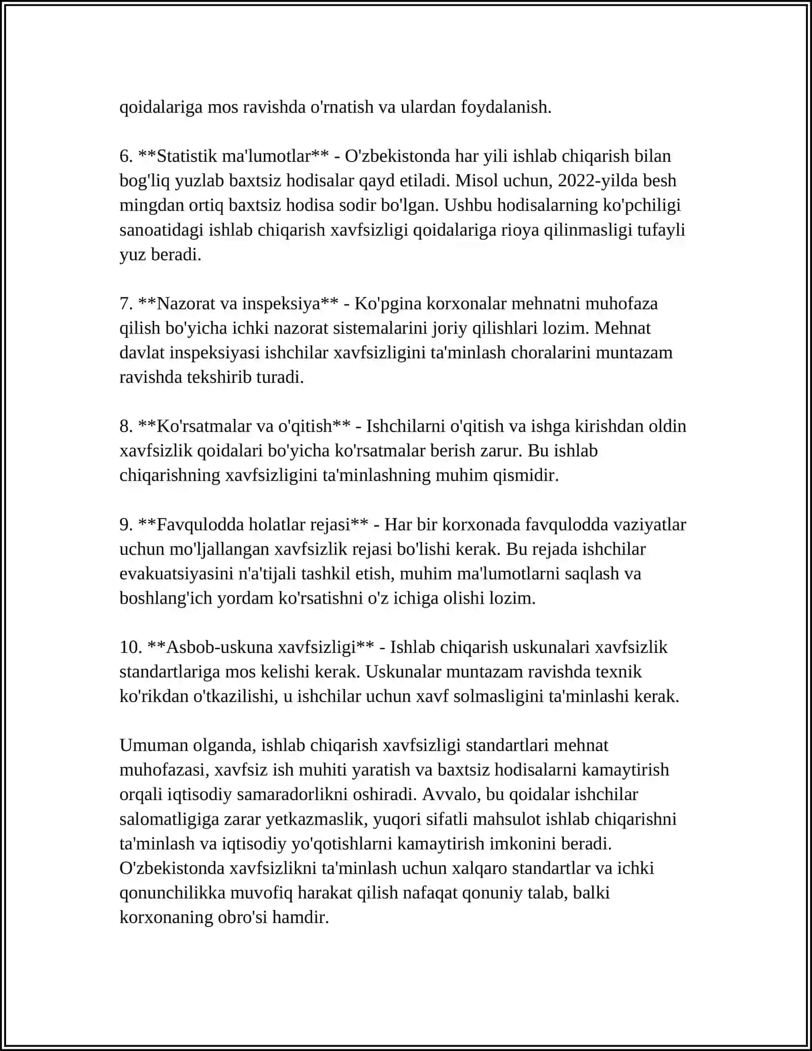 KONCHILIK MASHINALARIDA ISHLATISHDA QUYILANILADIGAN TALABLAR 4