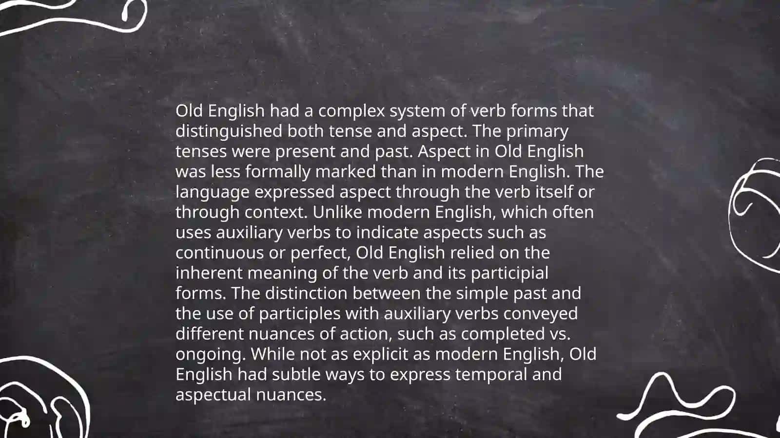 Aspect in Old English Verbs 4