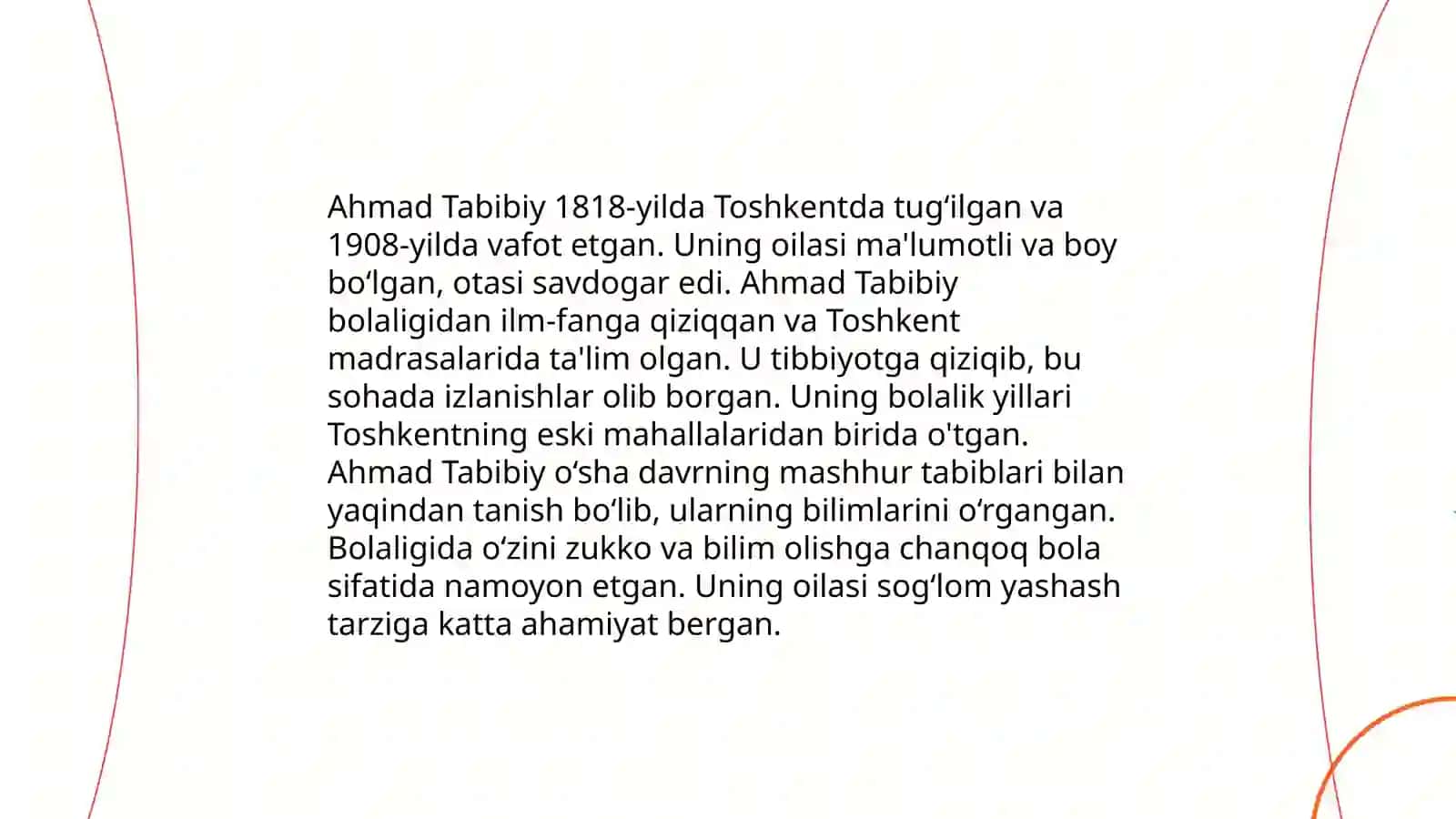 Ahmad Tabibiy hayoti va ijodi 4
