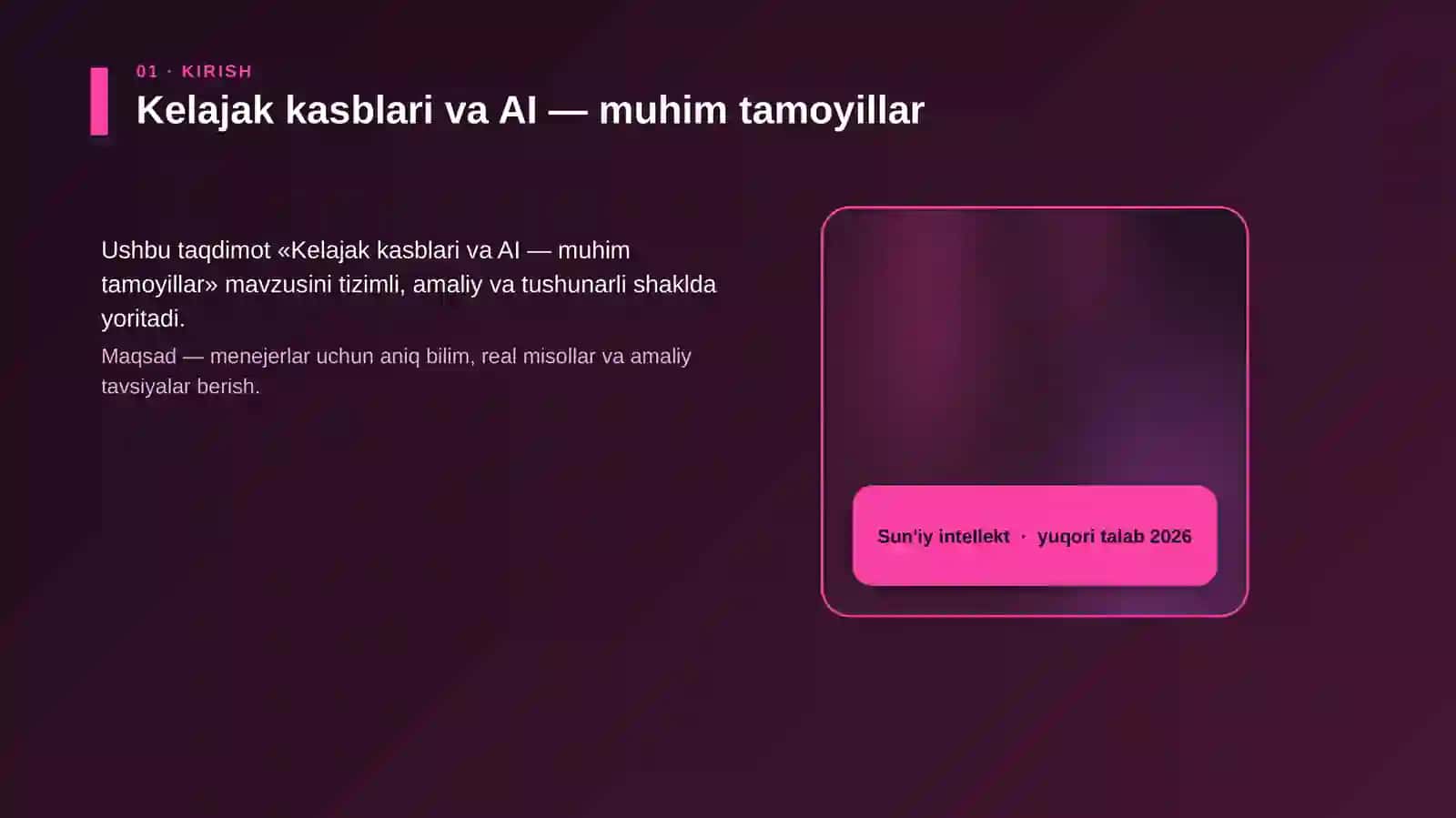 Kelajak kasblari va AI — muhim tamoyillar 4