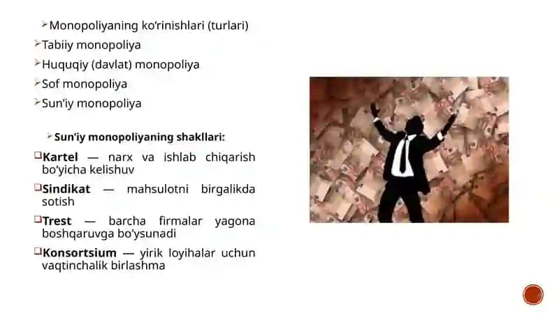 Monopoliya va Monopsoniya 4
