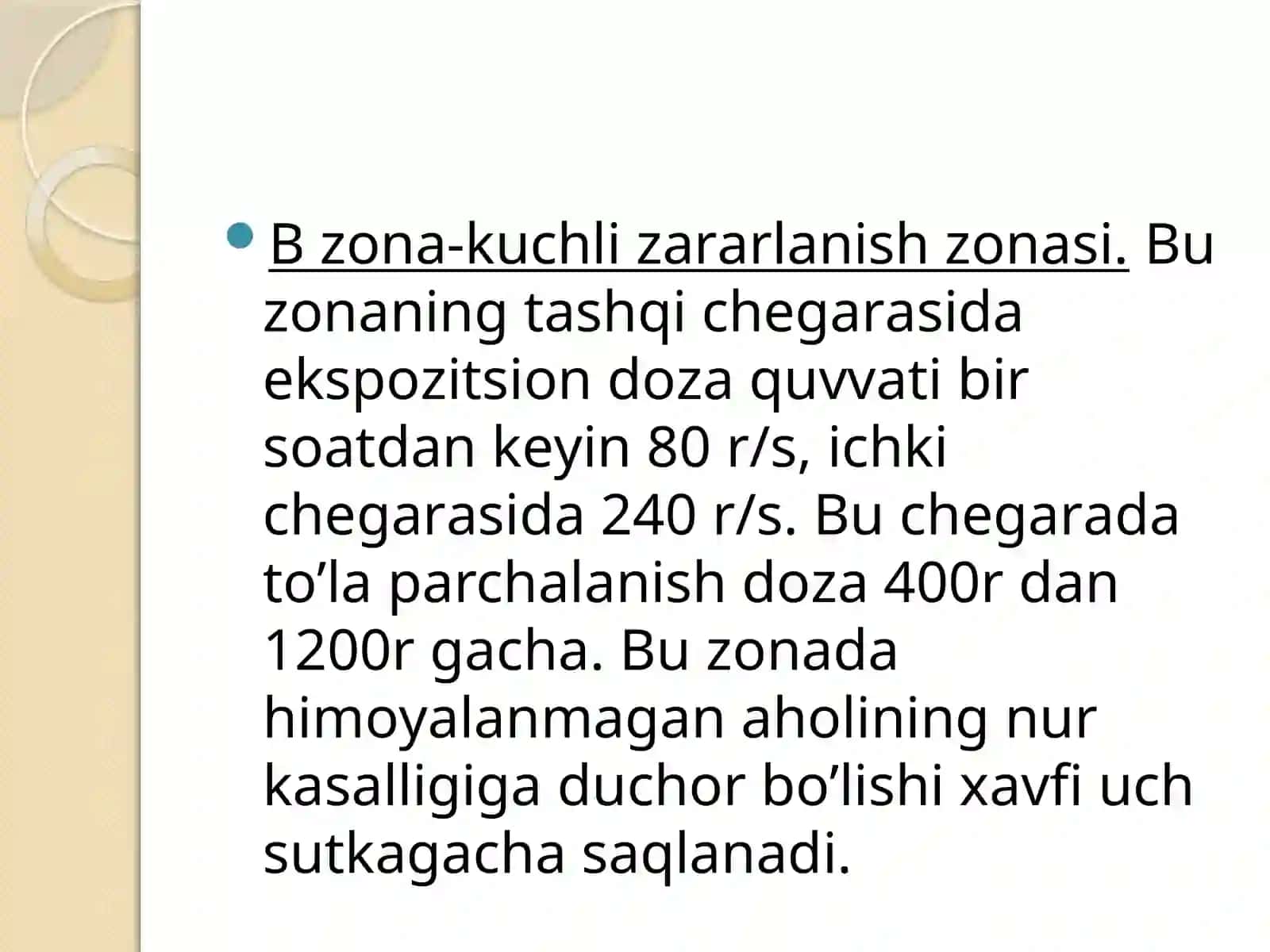 RADIOAKTIV ZARARLANISH MANBAALARI. 4