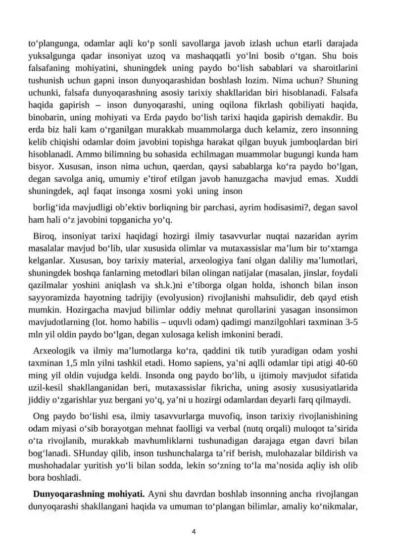 Uslubiy ko’rsatma “Falsafa” 4