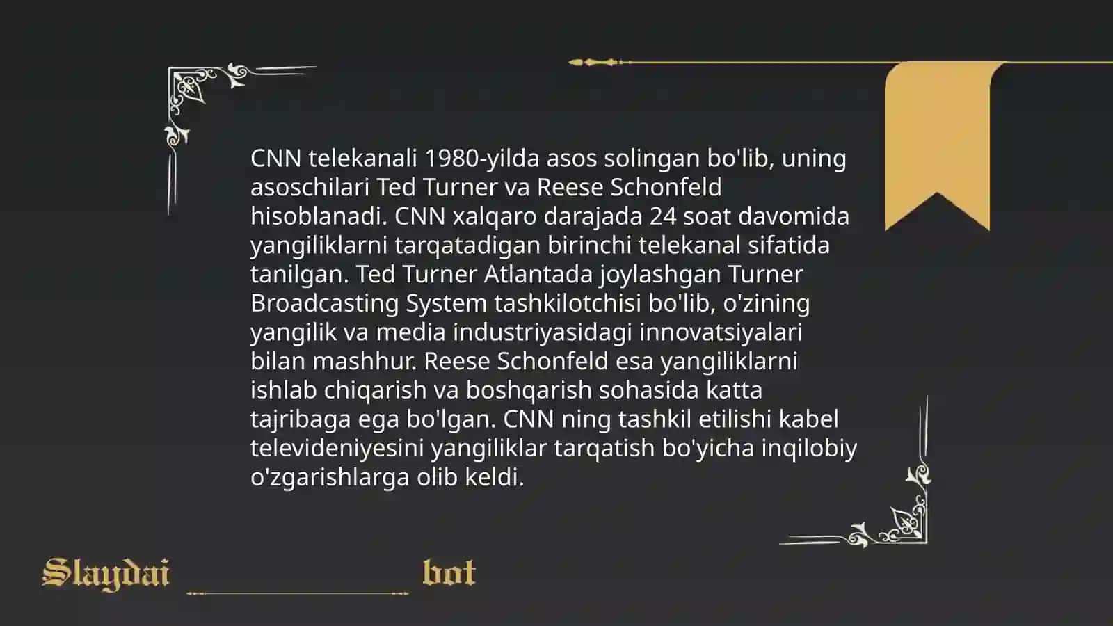 CNN telekanalining tahlili 4