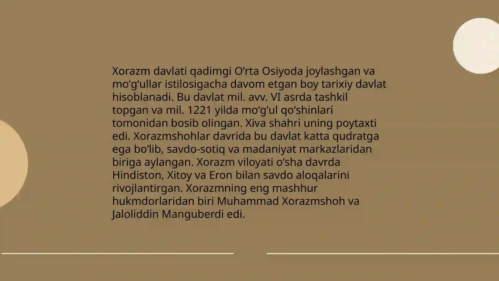 Òzbek davlatchiligining tarixiy bosqichlari 4