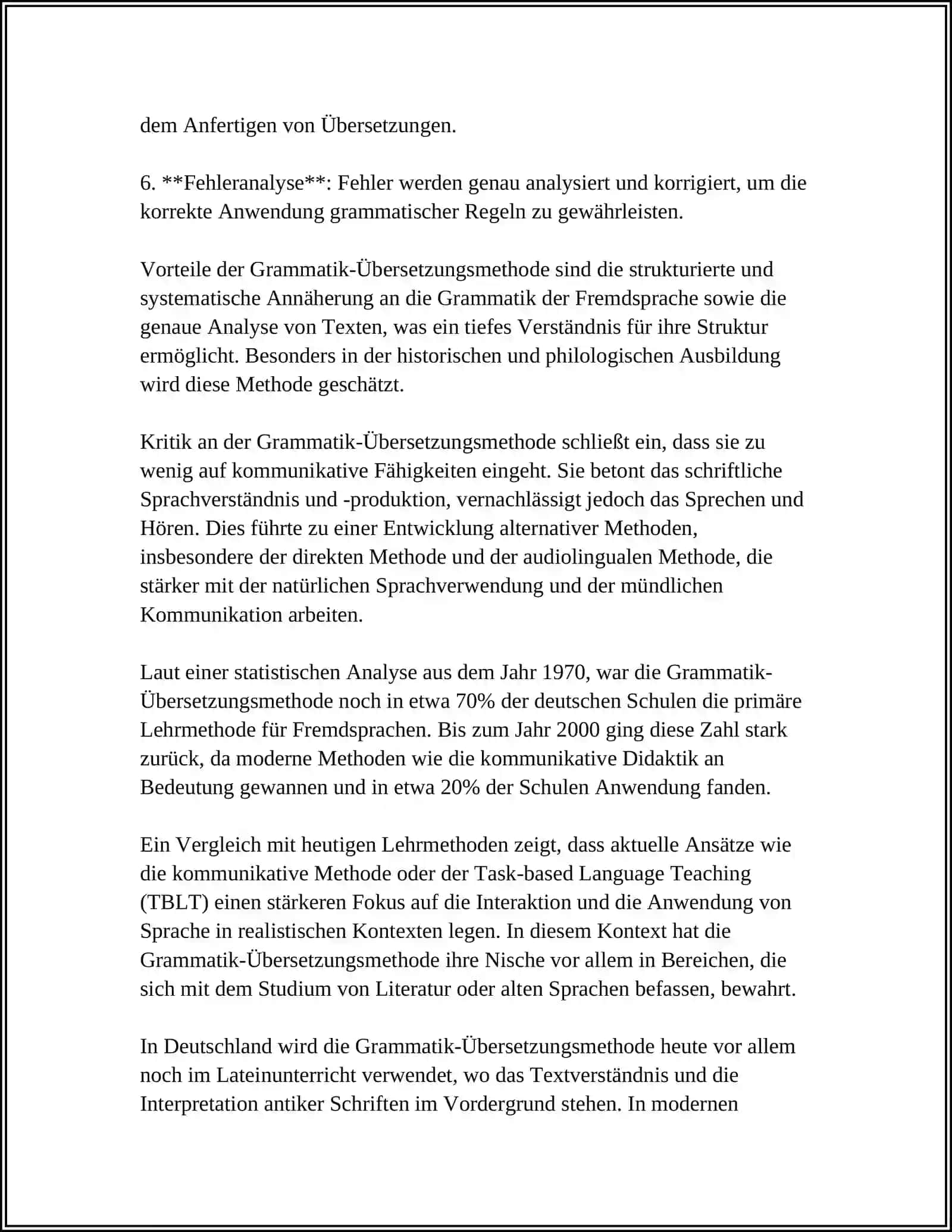 DIE WICHTIGSTEN METHODEN DES FREMDSPRACHEN UNTERRICHTS PORTFOLIO 4