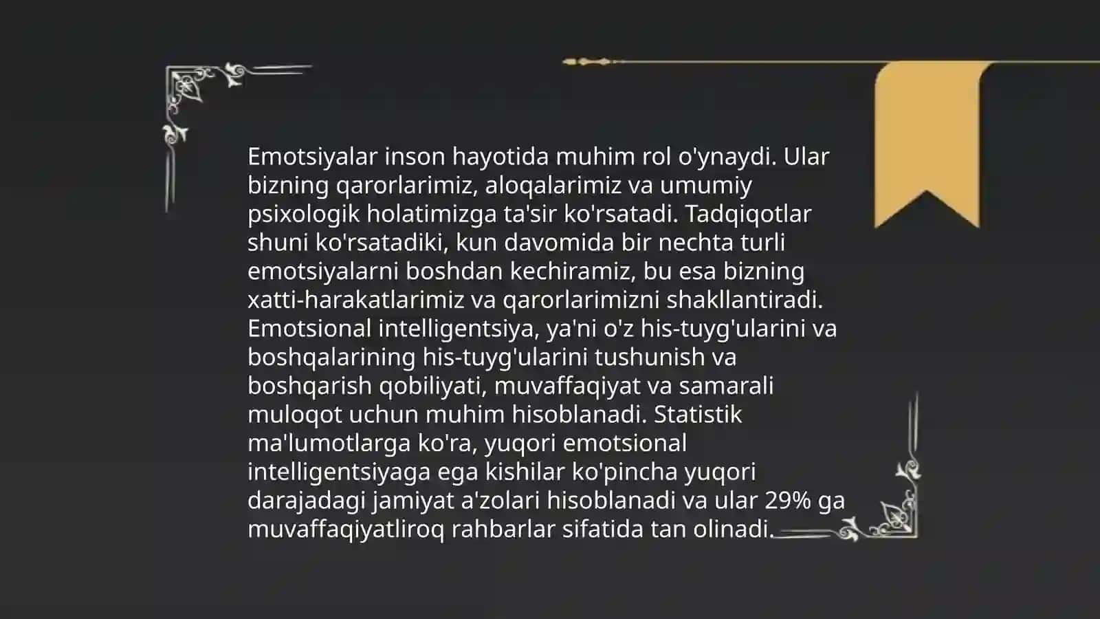 Emotsiyalar psixalogiyasi 4
