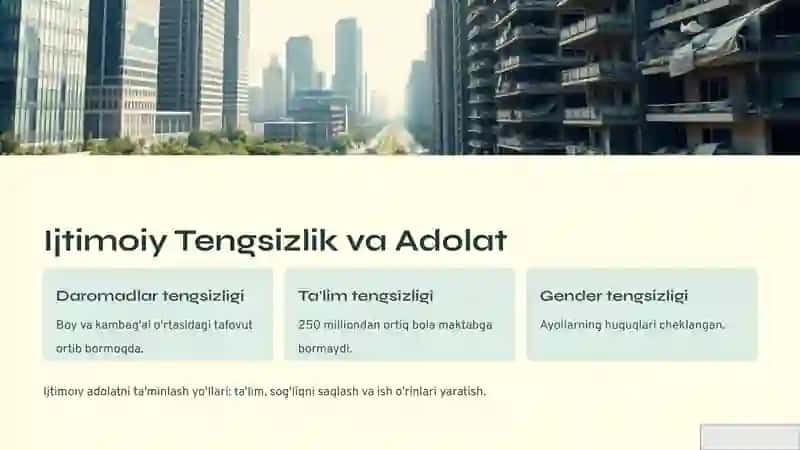Global Jarayonlar va Barqaror Taraqqiyot Falsafasi 4