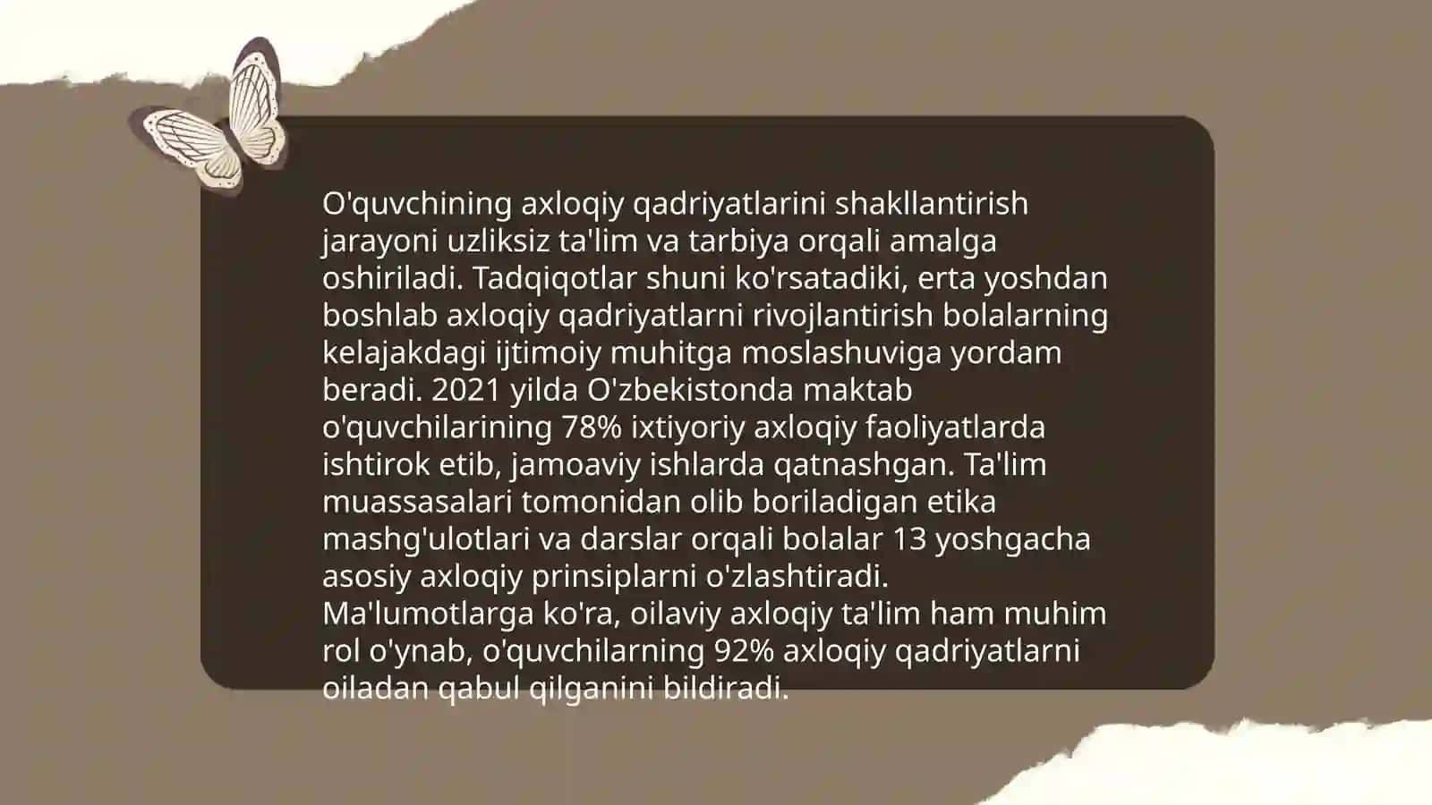 Tarbiyaning oʻquvchi hayotida tutgan oʻrni 4