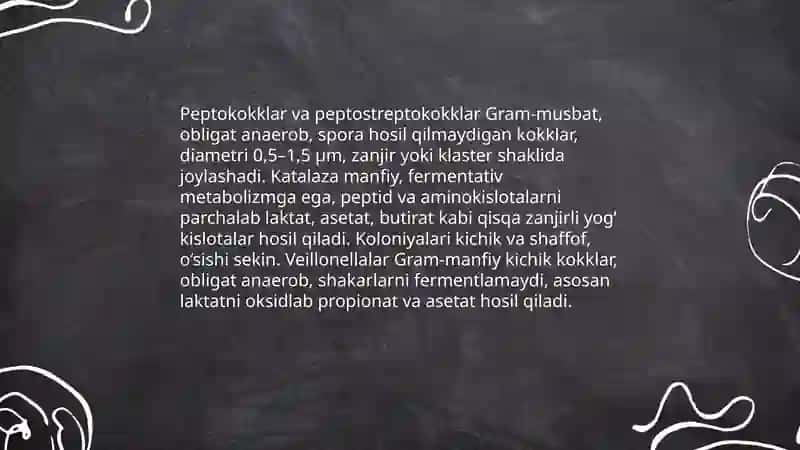 Shartli patogen anaerob kokklar 4