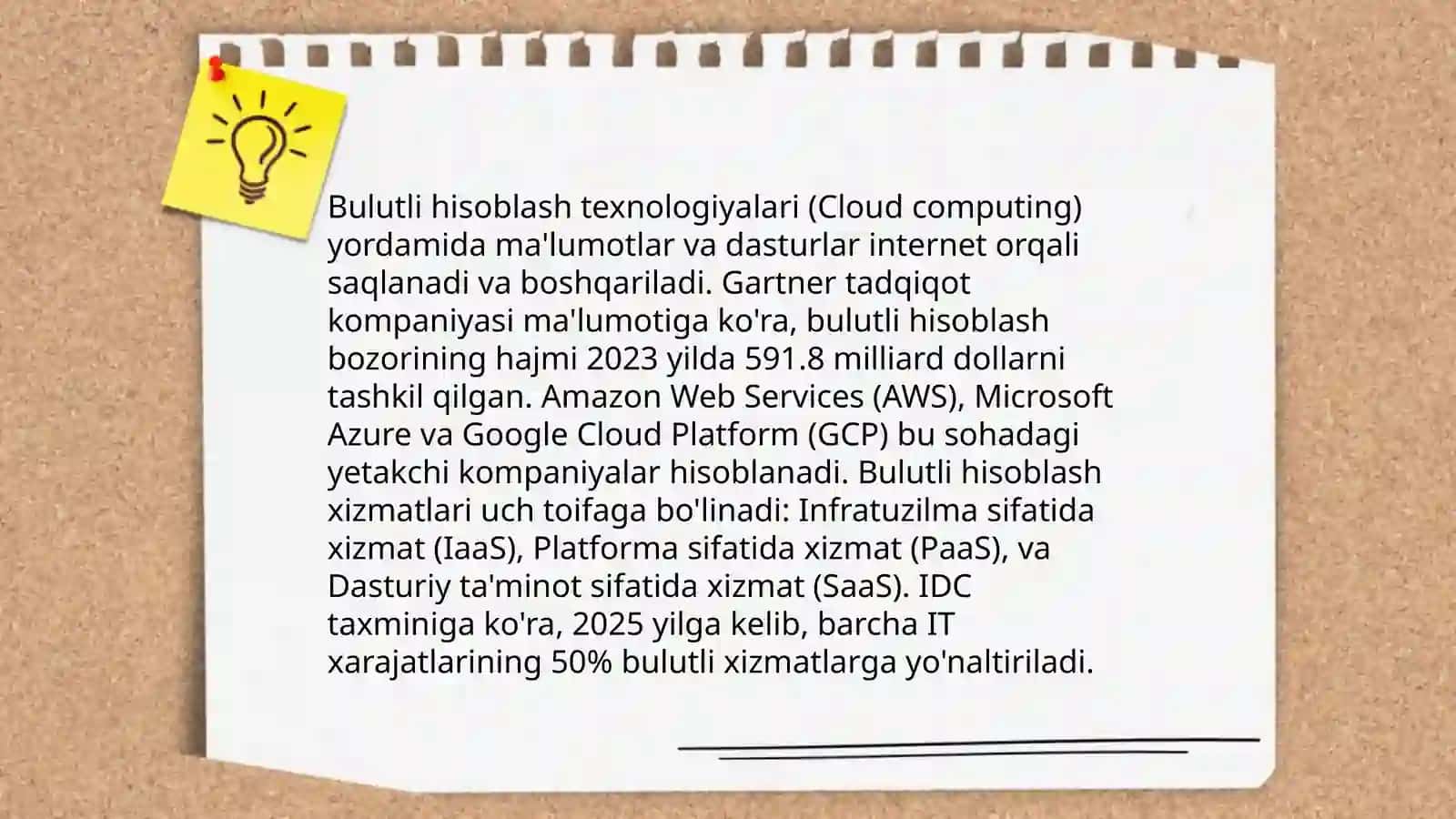 Axborot texnologiyalarining imkoniyatlari 4
