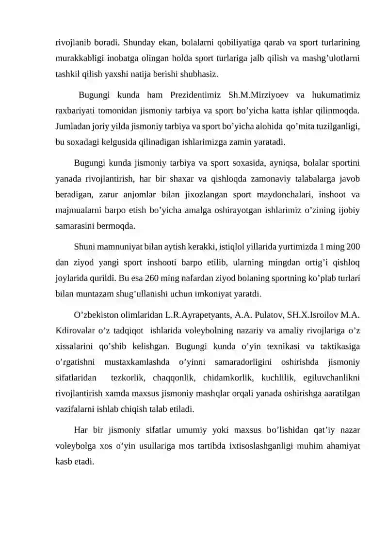 Voleybolda hujum taktikasini o'rgatish 4