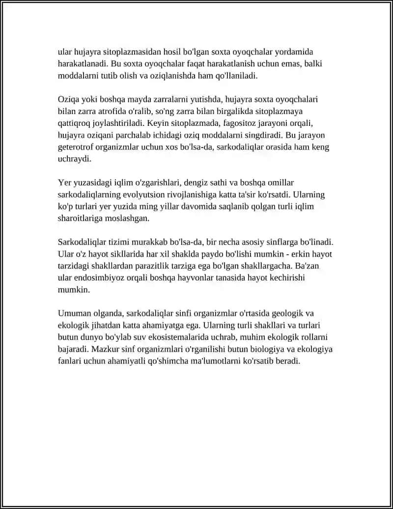 SARKODALILAR SINFI 4