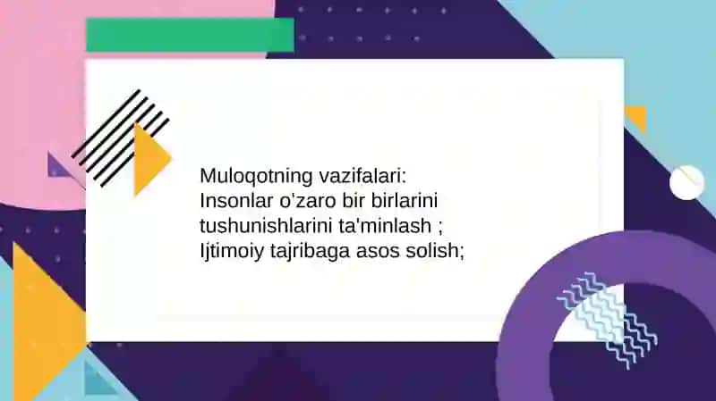 O‘qituvchi kasbiy faoliyatida muloqot madaniyati va psixologiyasi. 4