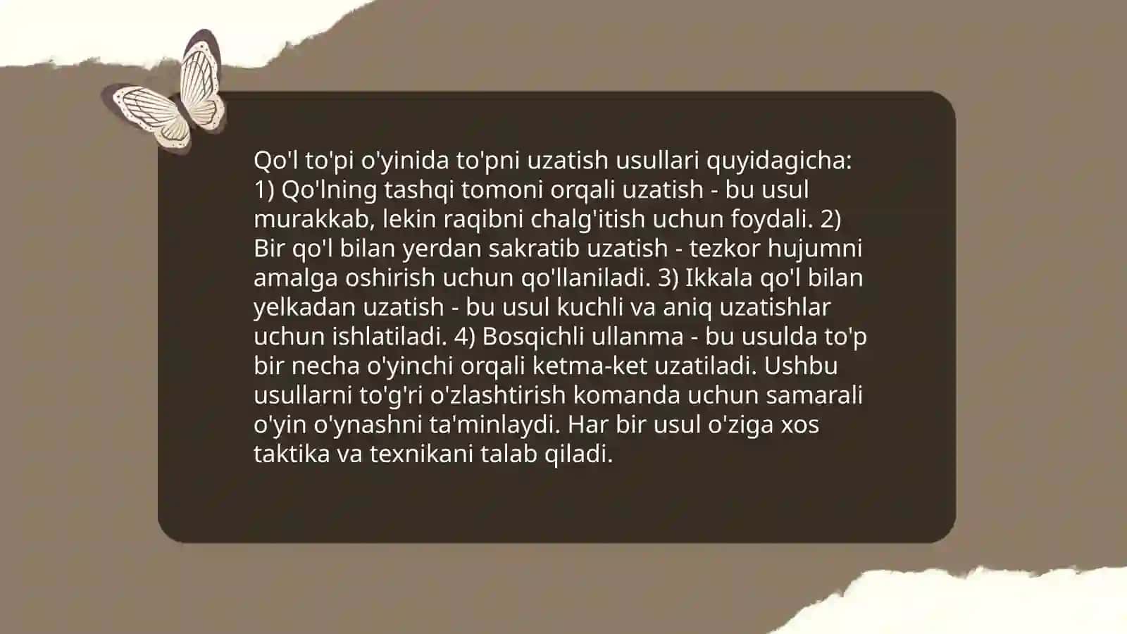Qo'l to'pi o'yinida harakatlanish 4