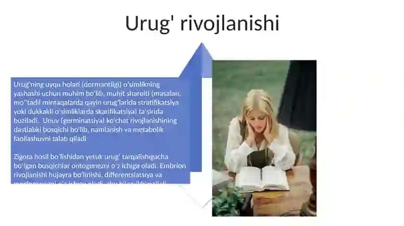 Yuksak o’simliklarning ontogenez bosqichlari 4