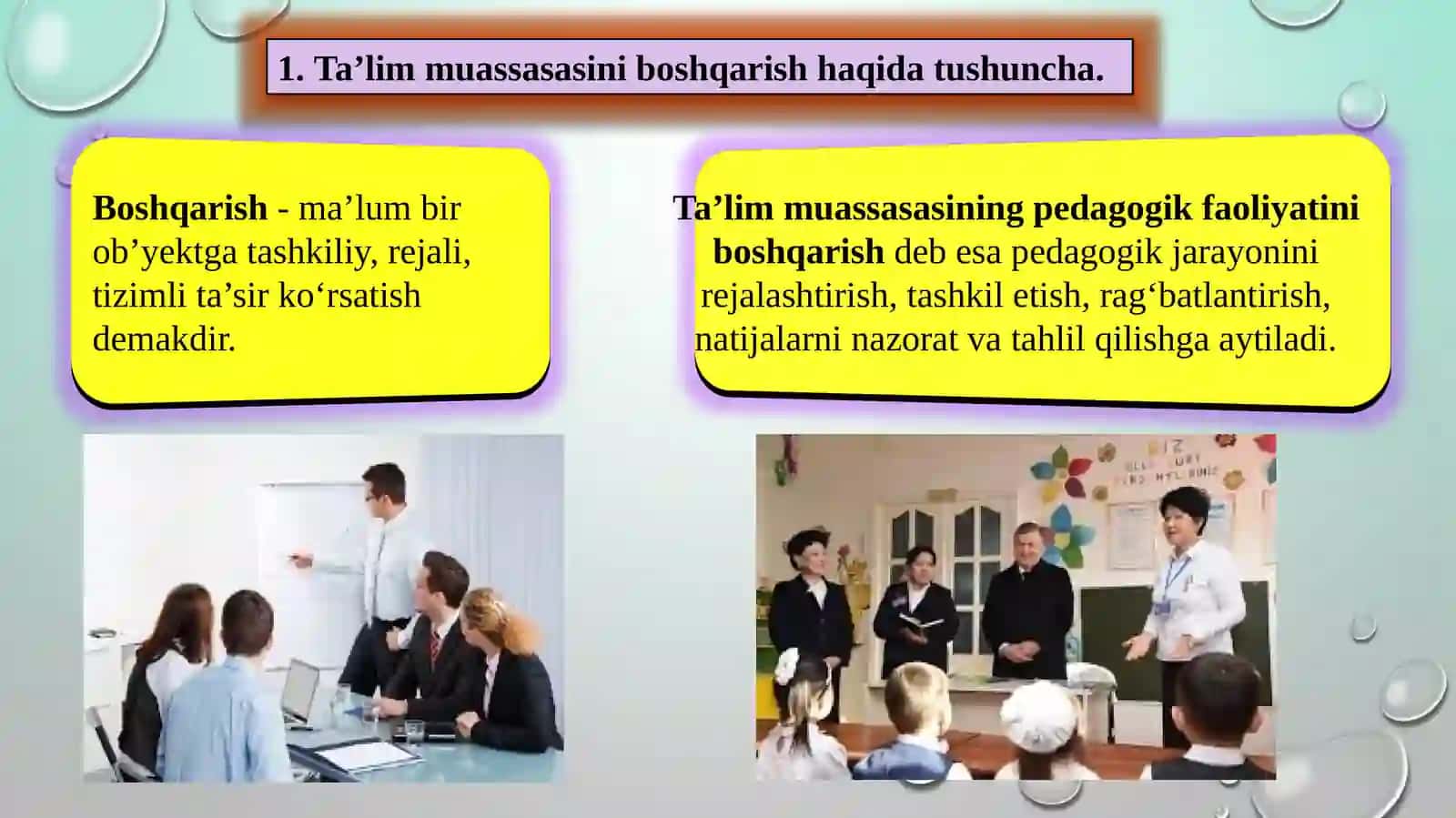 Ta'lim muassasi menejmenti 4