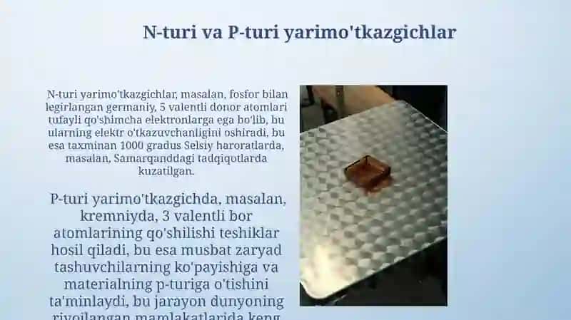 Yarim o'tkazgich materiallar 4