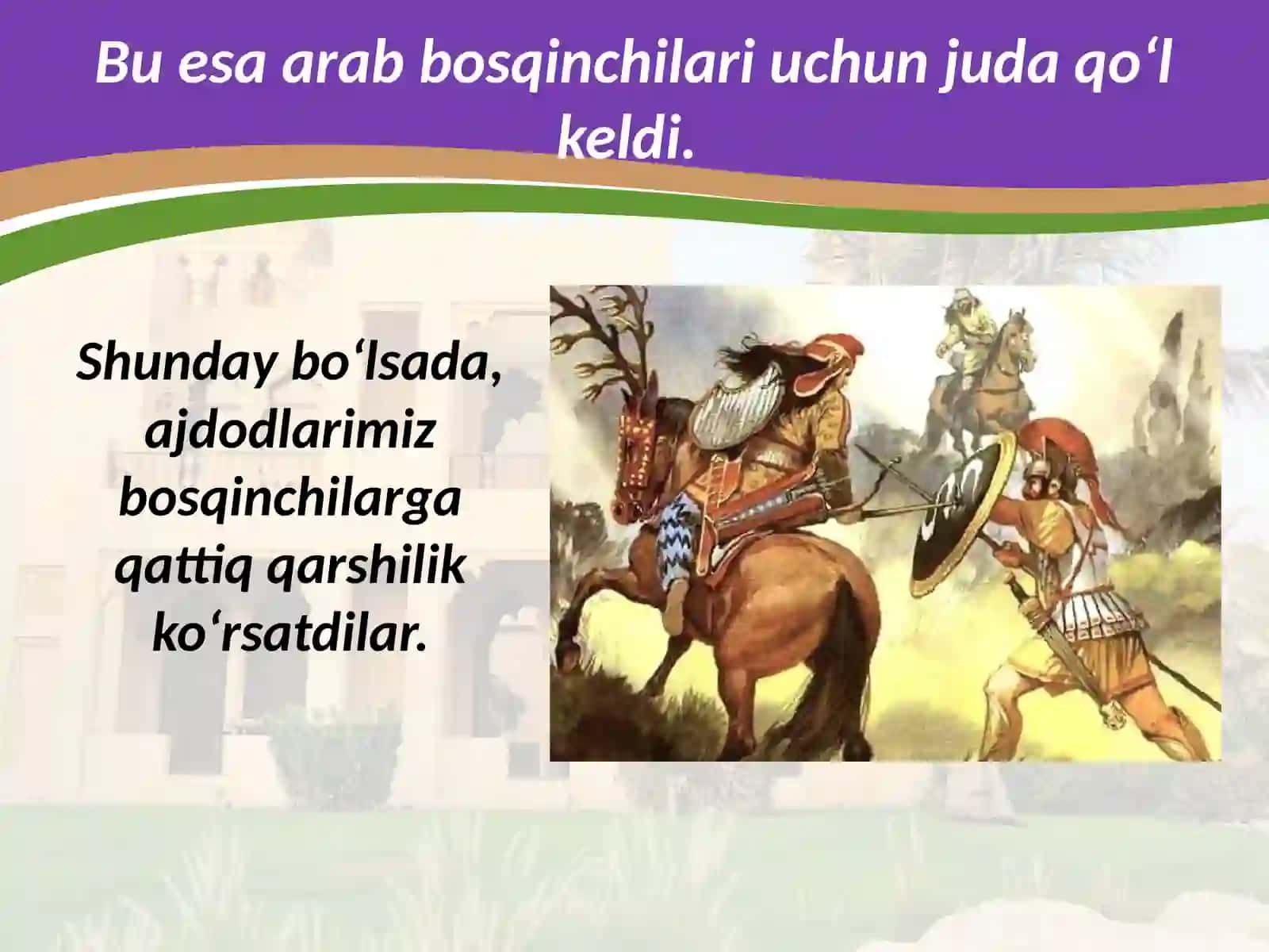 Arablarga  qarshi  xalq  ozodlik  kurashi 4