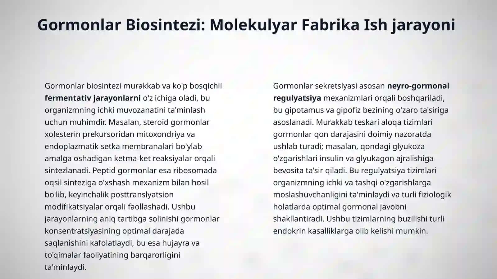 Gormonlar biokimyosi 4
