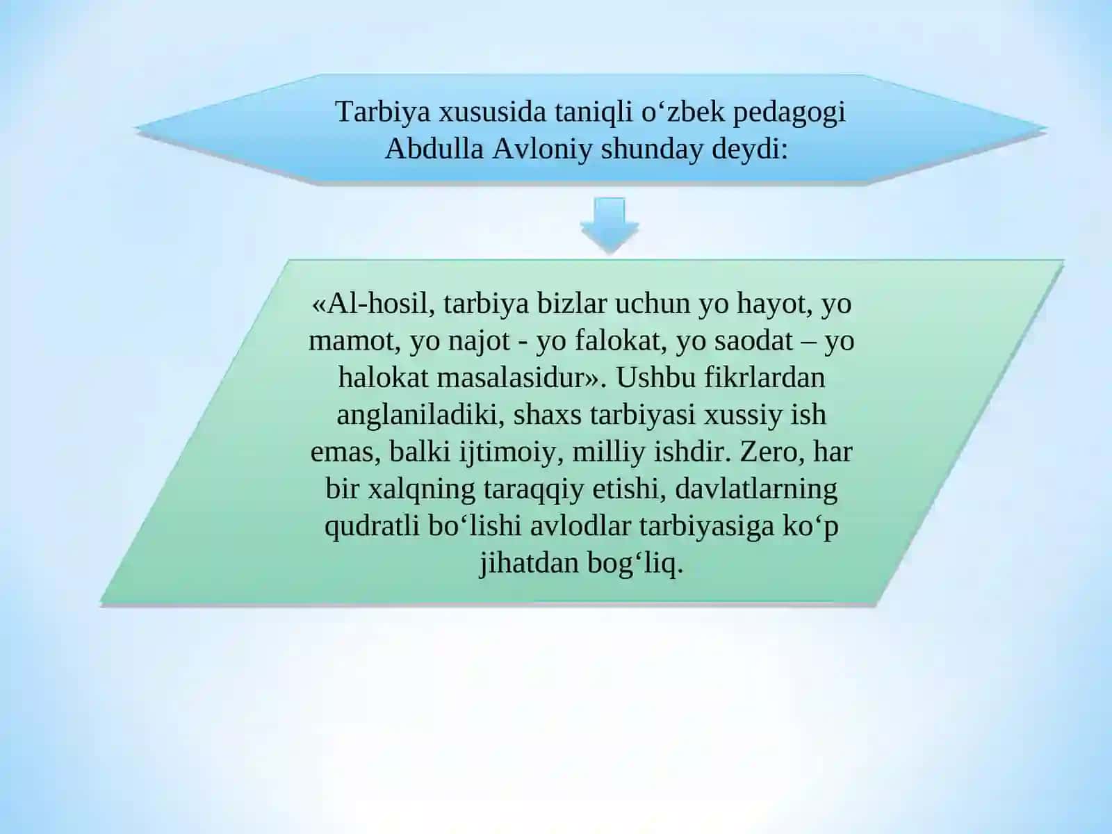 TARBIYA TIZIMIGA PEDAGOGIK YONDASHUV 4