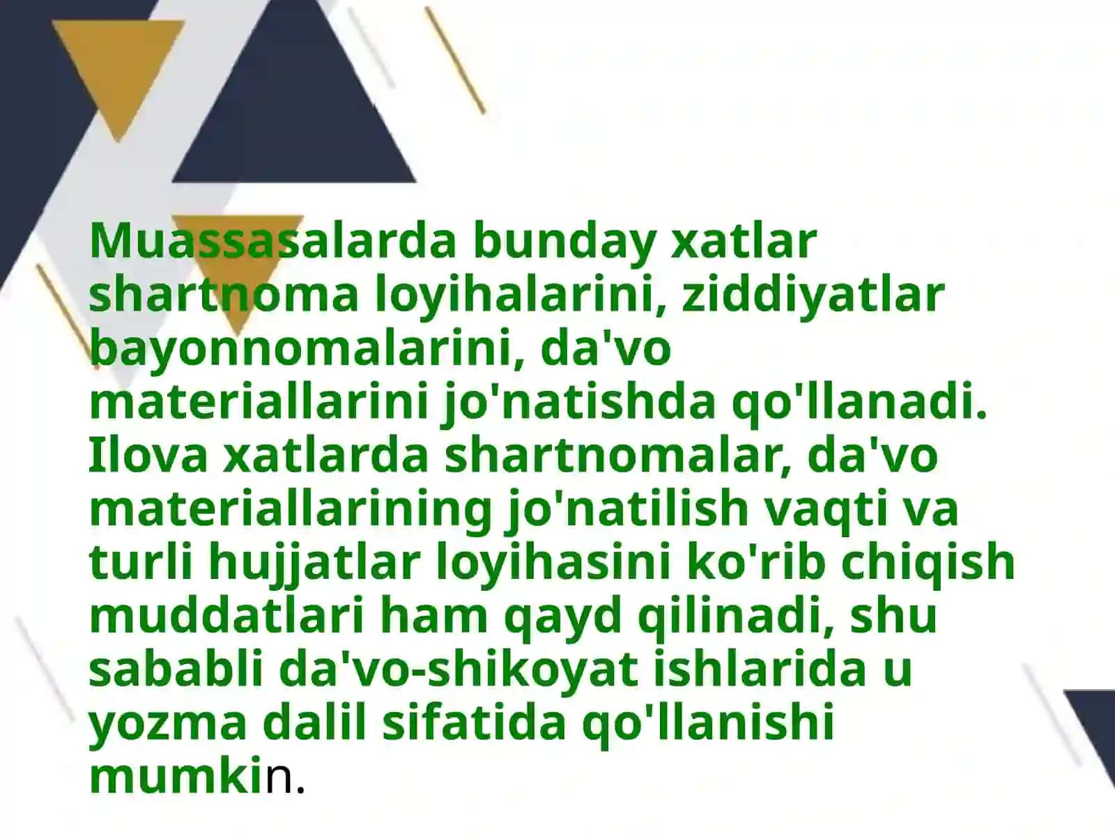 Ilova xati 4