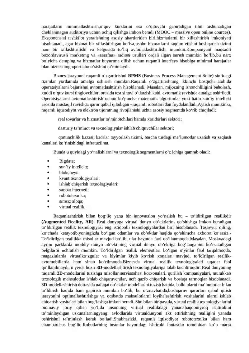 RAQAMLI IQTISODIYOT TUSHUNCHASI VA UNING AHAMIYATI 4