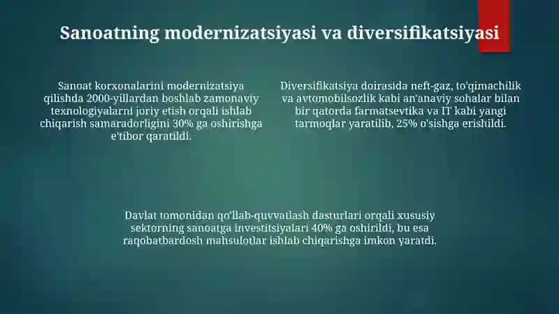 Qishloq xo'jaligidagi islohotlar 4